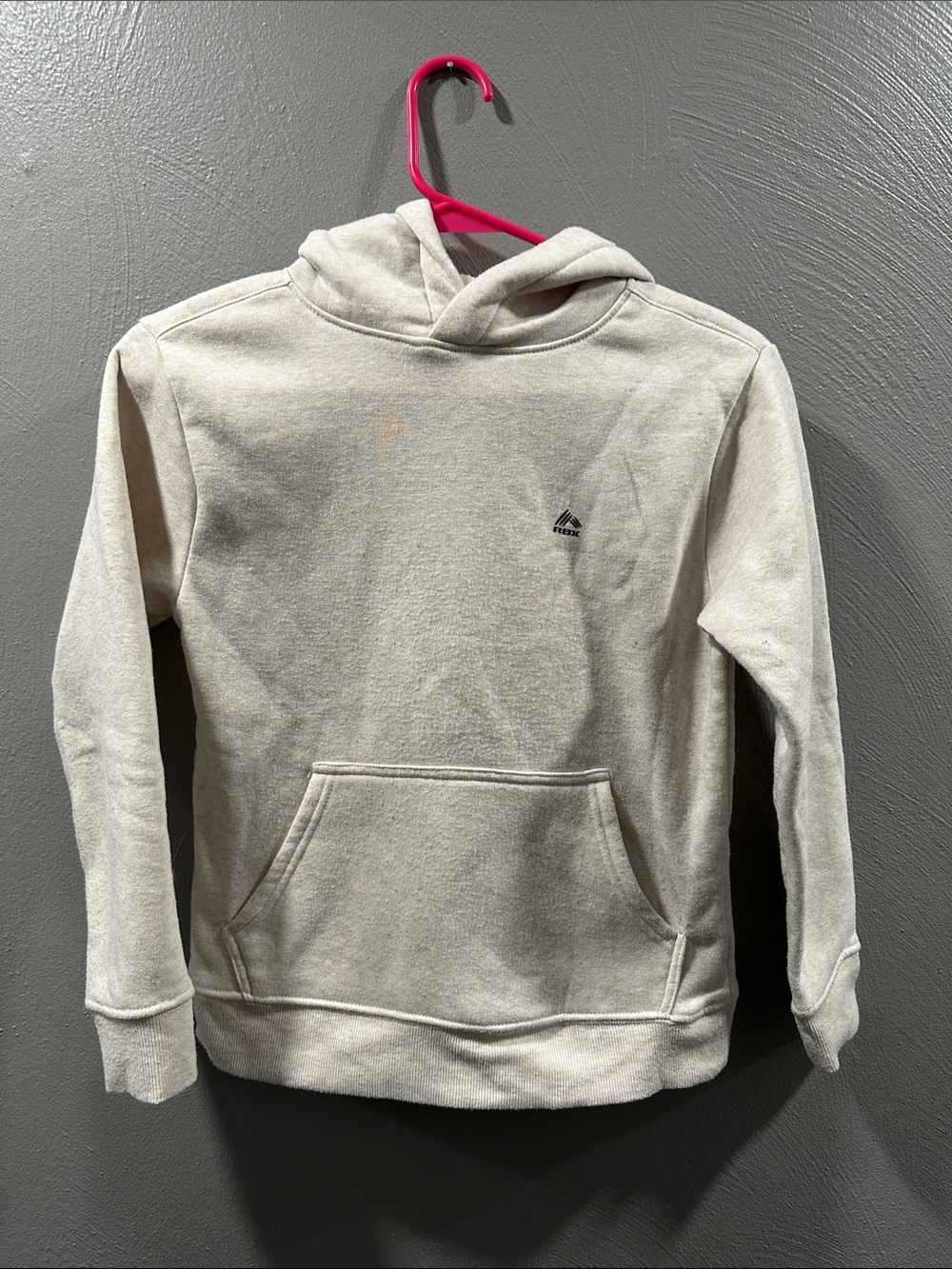 RBX Cream Kids Pullover Hoodie with Small Logo